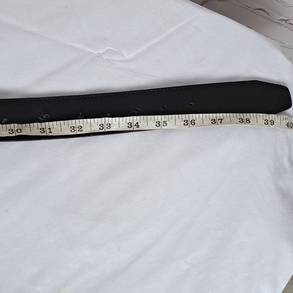 Guess Black Belt with Silver Embellished Buckle - Picture 9 of 11